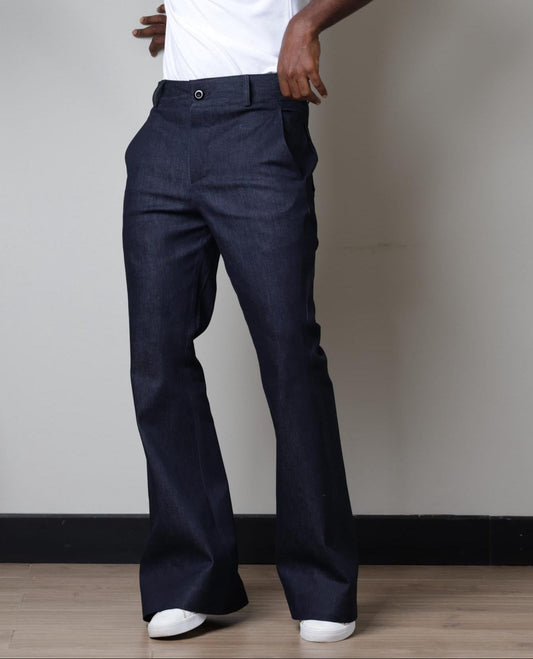 Men’s flare Pants,Denim Trousers ,Men bell bottom fit,trendy cool men trousers,Men's relaxed vintage, disco pants,flared flares,70s pants